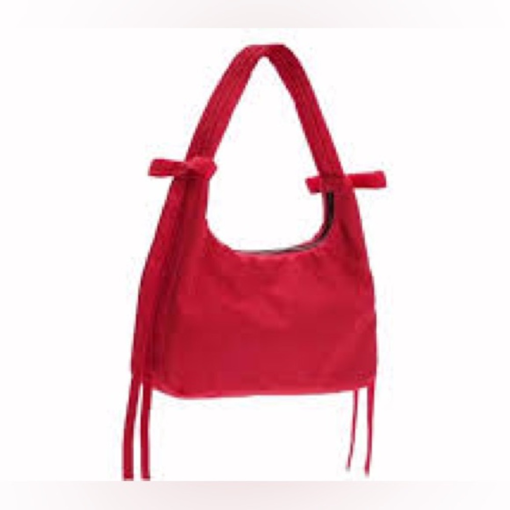 NWT Baggu Sandy Liang mini bow bag in candy apple 🍎 🎀❤️